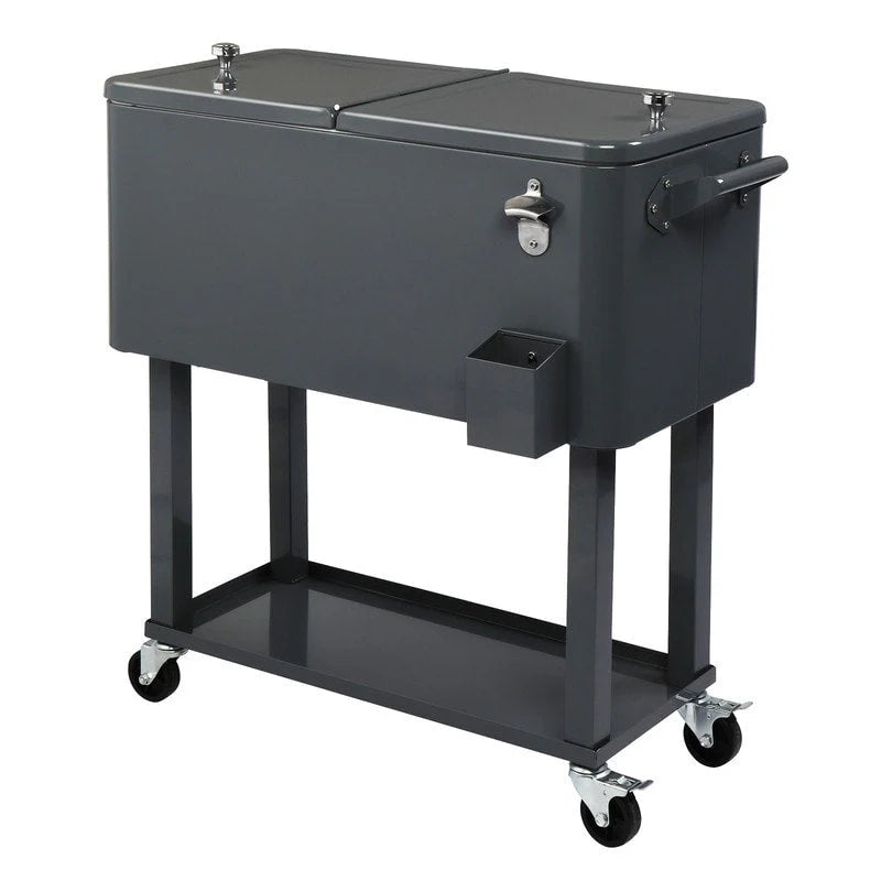 80QT Eisen-Spraykühler mit Ablage