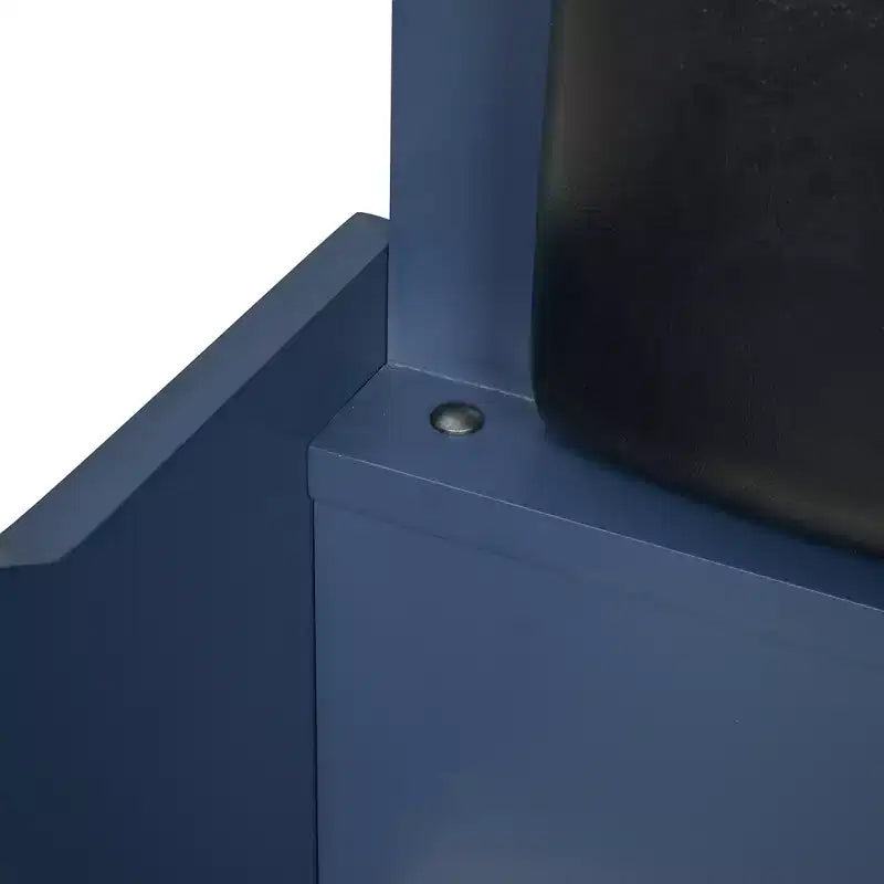 Whisen Wood Plattformbett in Rennwagen-Form, Twin-Größe, mit LED-Beleuchtung und gepolsterter Rückenlehne