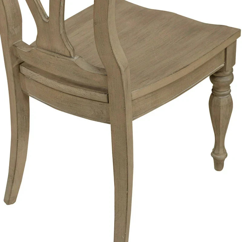 Magnolia Manor Stuhl mit durchbrochener Rückenlehne (2er-Set)