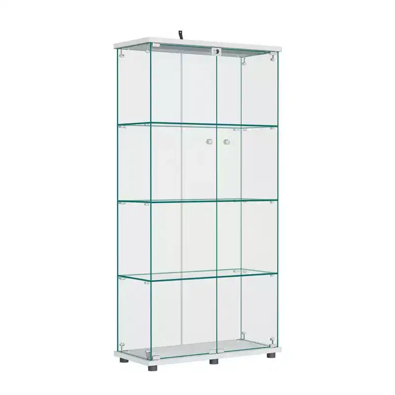 64,5 X 32 Glasvitrine Setzkasten mit Schloss