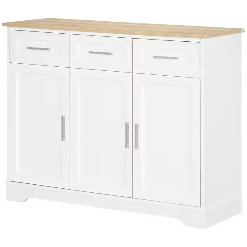 Modernes Küchenanrichte-Buffetschrank mit Stauraum, Kücheninsel Esszimmerschrank Wohnzimmermöbel