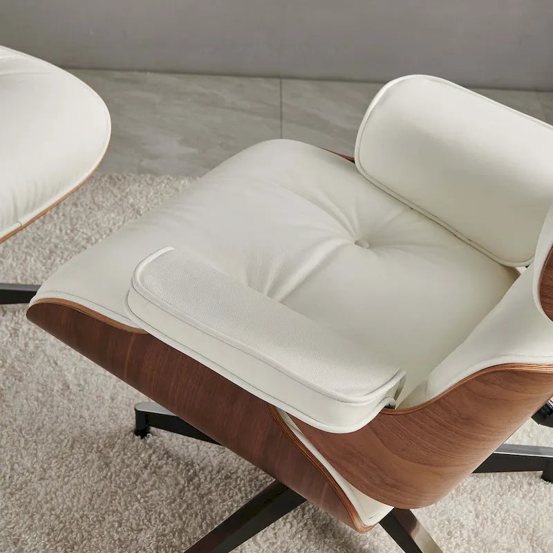 Mid Century Modern Leder Loungesessel Sessel Relaxsessel