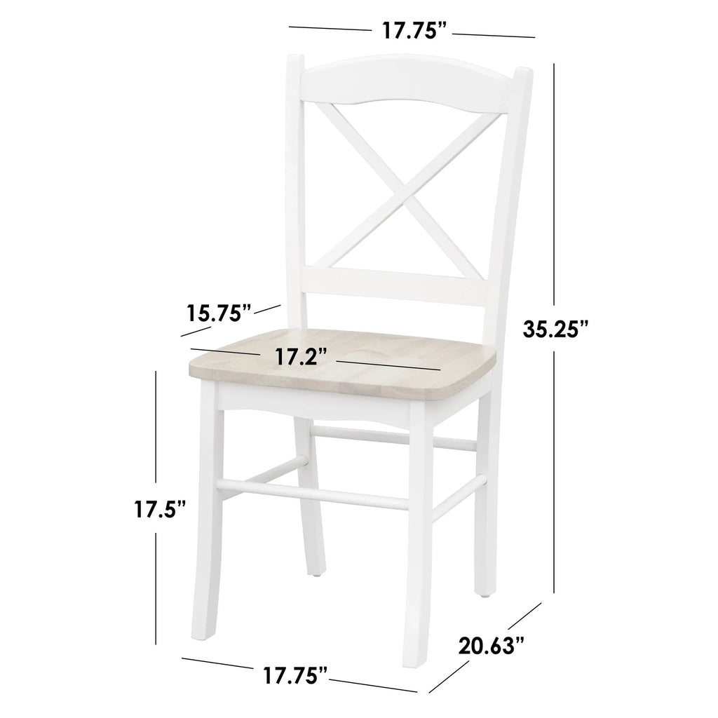 Simple Living Country Cottage Esszimmerstühle (2er-Set)