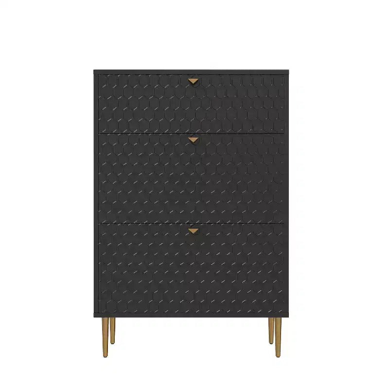 CLIHOME Schuhschrank für 24 Paar Schuhe, Flur, Schuhaufbewahrung, mit Kippfächern, Schuhregal