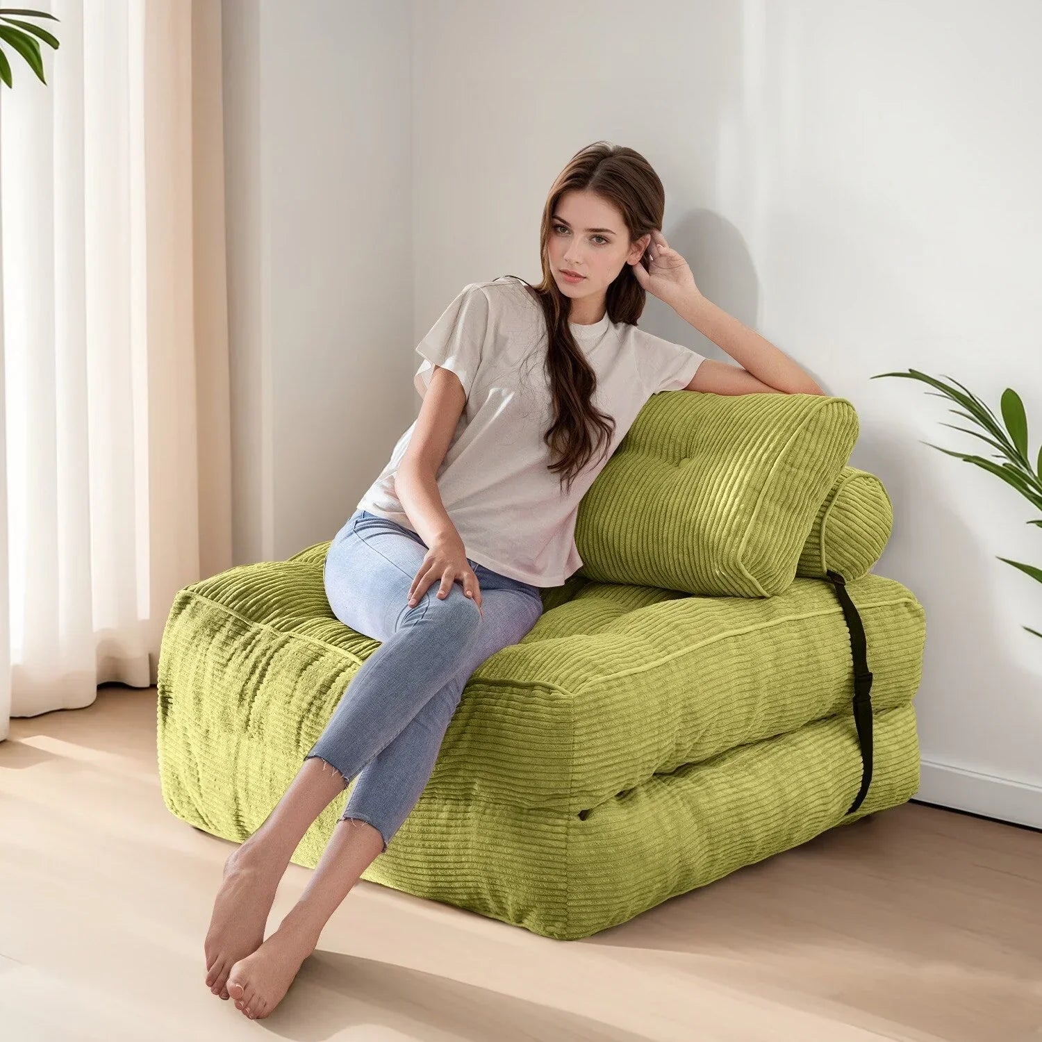 8 Kord-Klappsofa, Einzel