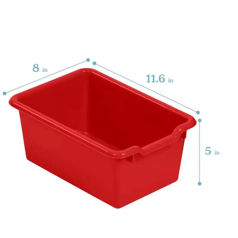 Mobiler Cubby-Schrank mit 15 offenen Behältern, 3x4, Kindermöbel