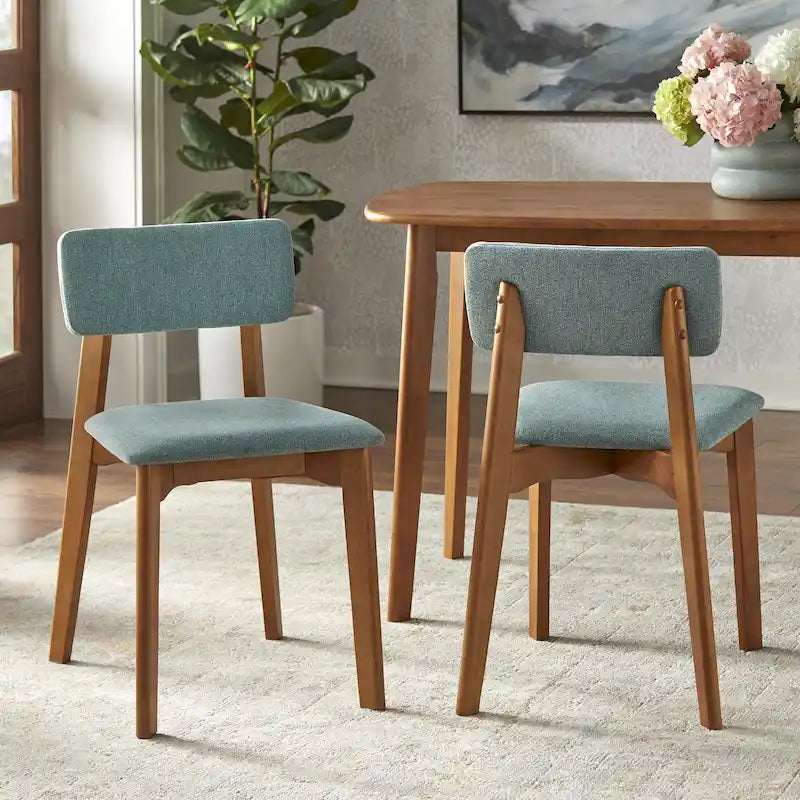 Simple Living 4-teiliges Nettie Massivholz-Esszimmer-Set