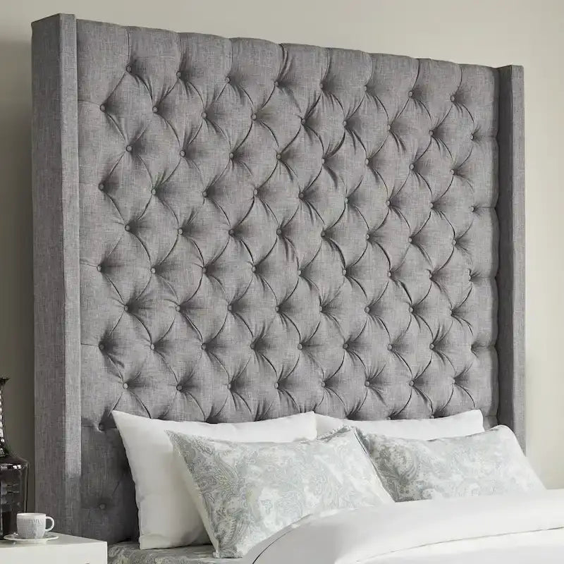 Naples Button-Tufted Wingback-Kopfteil ohne Bettgestell von iNSPIRE Q Artisan