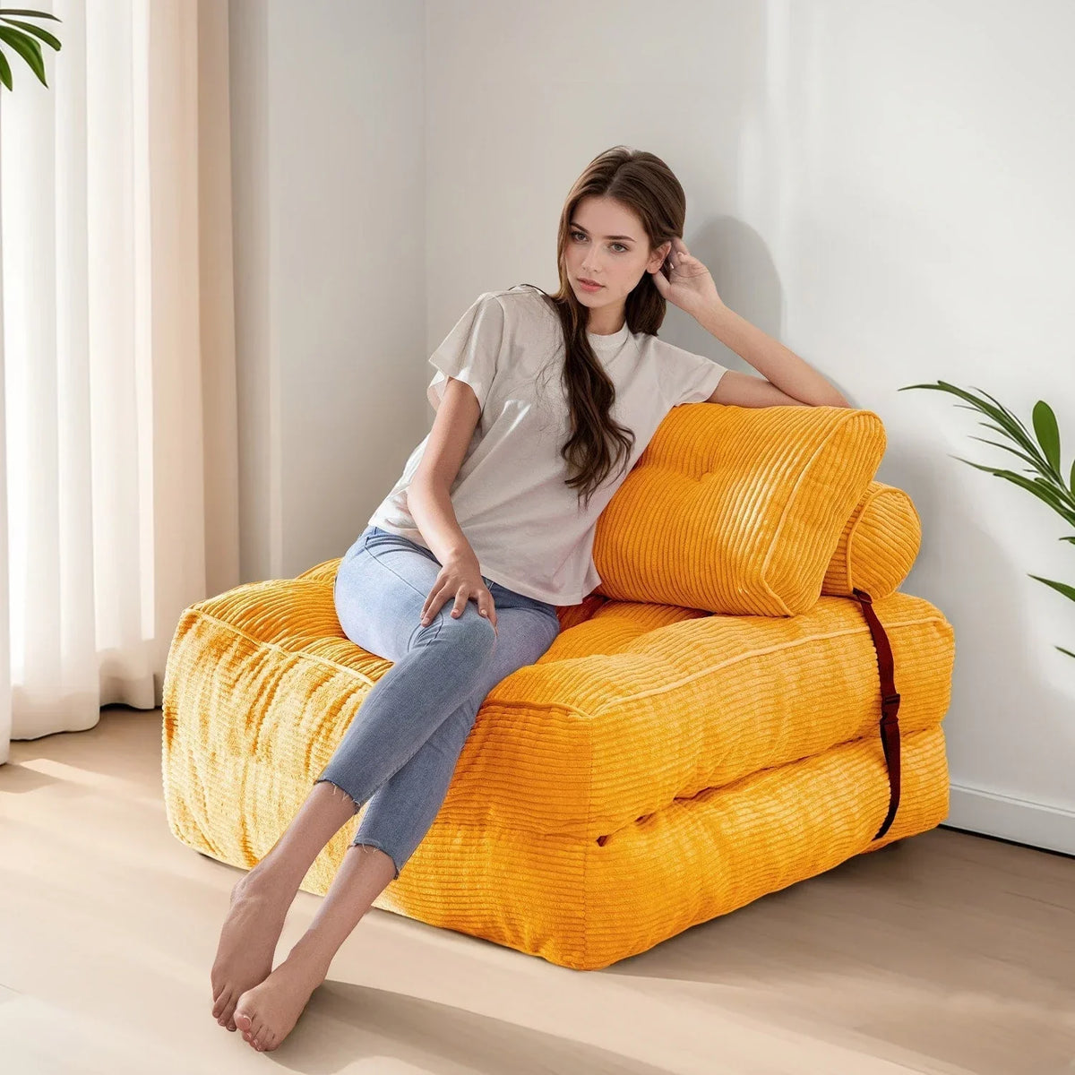 8 Kord-Klappsofa, Einzel