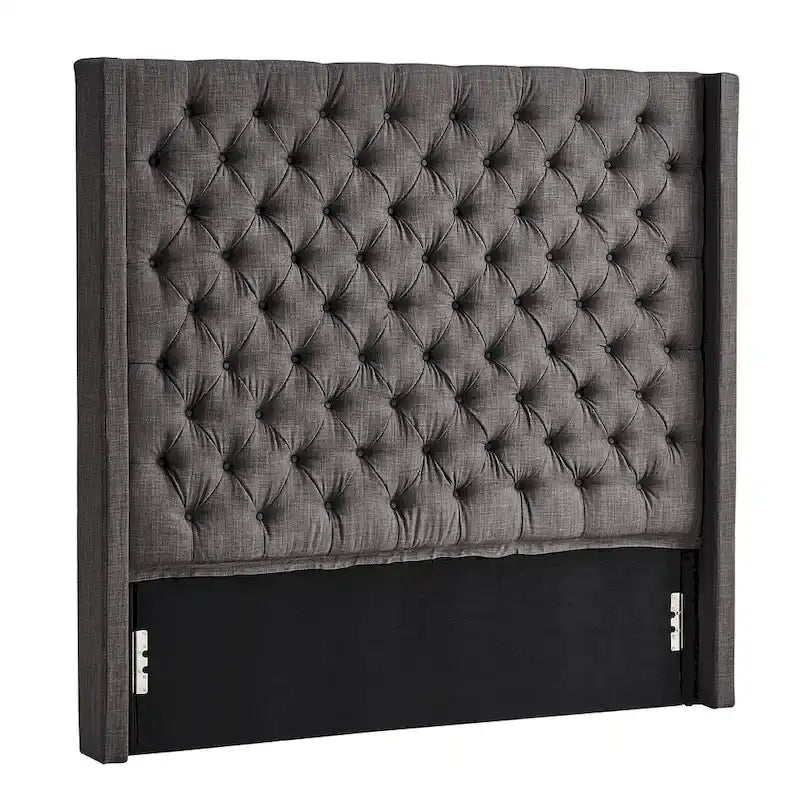 Naples Button-Tufted Wingback-Kopfteil ohne Bettgestell von iNSPIRE Q Artisan
