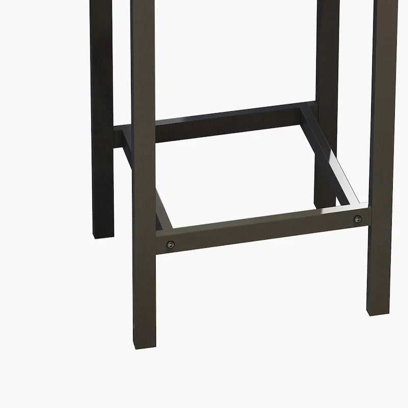 Stehtisch-Set mit 3 Hockern