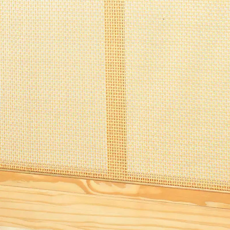 Christopher Knight Home Callahan Modernes Boho-Holz-Plattformbettgestell mit Rattan-Kopfteil