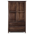2-türiger Massivholzschrank - 41x72x22