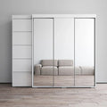 Aria 3D-EX Kleiderschrank mit 3 Spiegeln