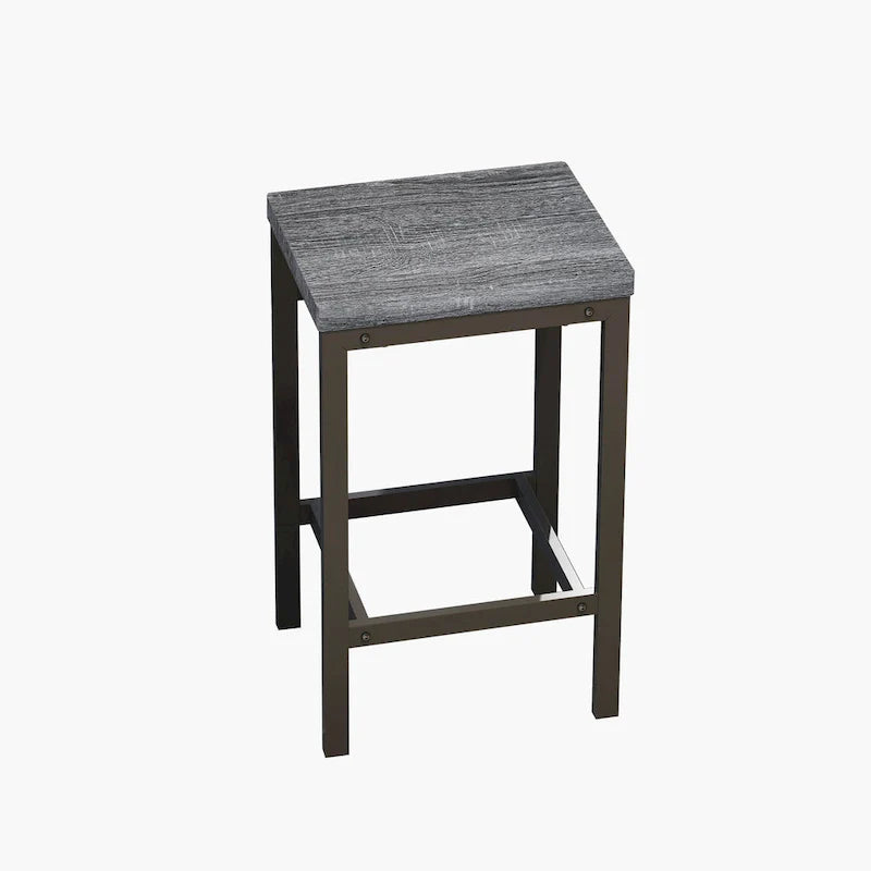 Stehtisch-Set mit 3 Hockern