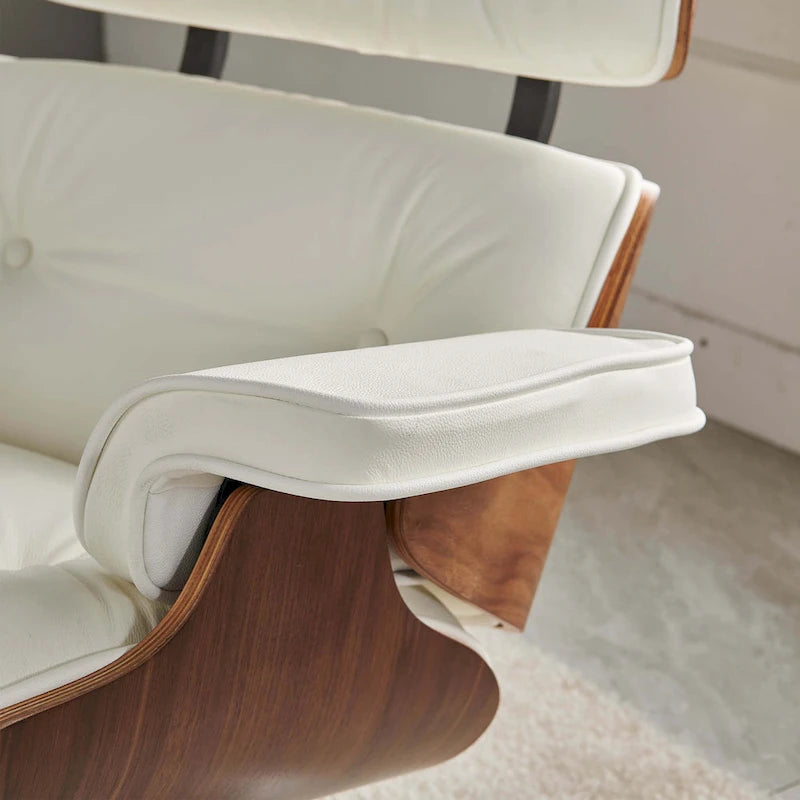 Mid Century Modern Leder Loungesessel Sessel Relaxsessel
