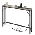 5.9 Schmales Sofatisch mit Steckdosen