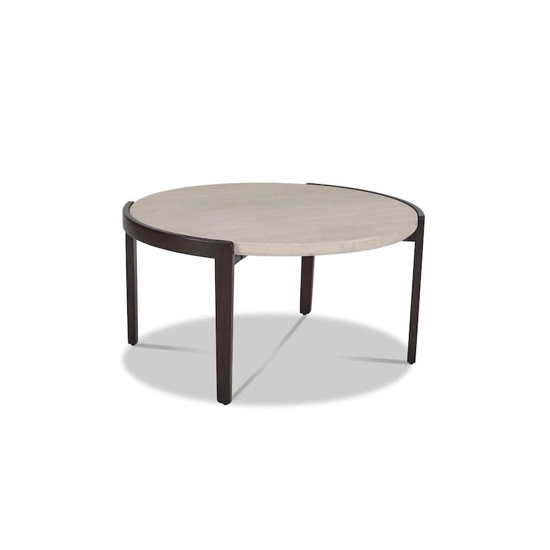 Couchtisch Palette Stone Rund - 35 x 18 x 35