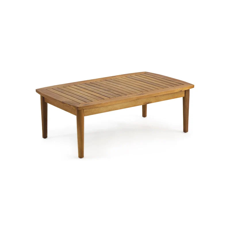 Willowbrook Outdoor Akazienholz 4-Sitzer Lounge-Set von Christopher Knight Home