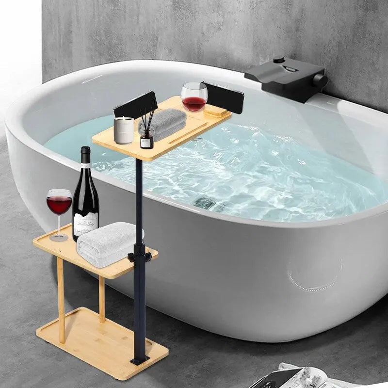 3-stöckiger C-förmiger Beistelltisch für Sofalehne – 35,5L x 15,7B x 76,5H