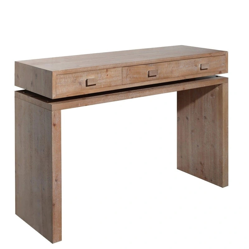 47 Entryway Table with Drawers, Holz-Konsolentisch für Eingangsbereich, Flur, Foyer, Korridor, Büro