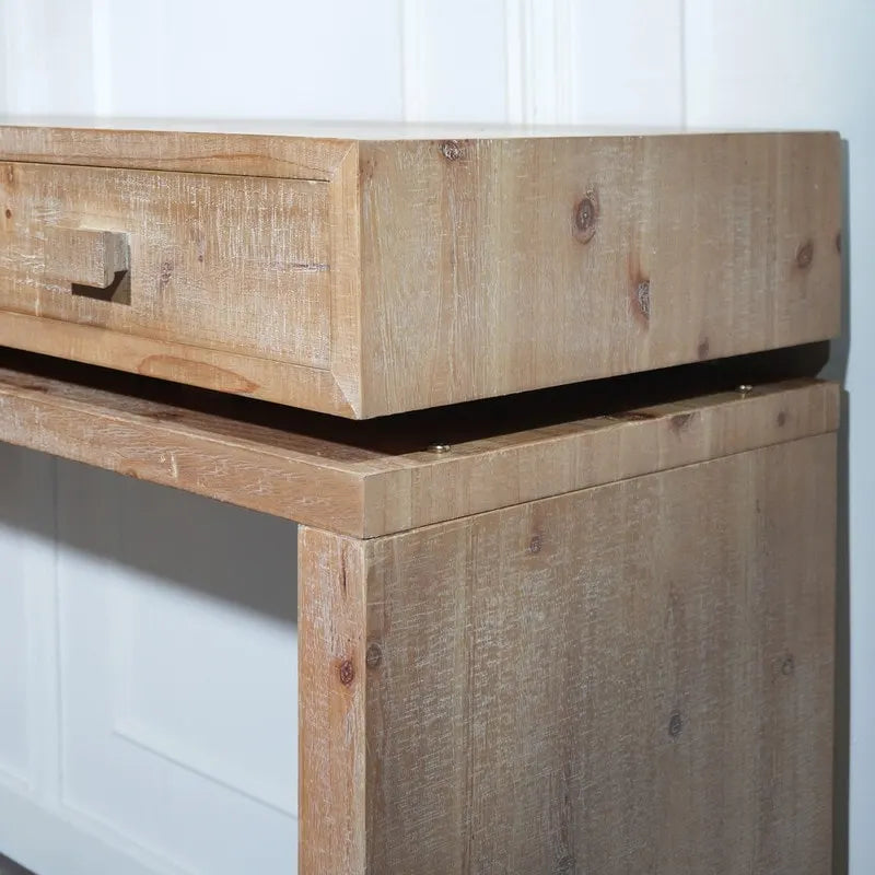 47 Entryway Table with Drawers, Holz-Konsolentisch für Eingangsbereich, Flur, Foyer, Korridor, Büro