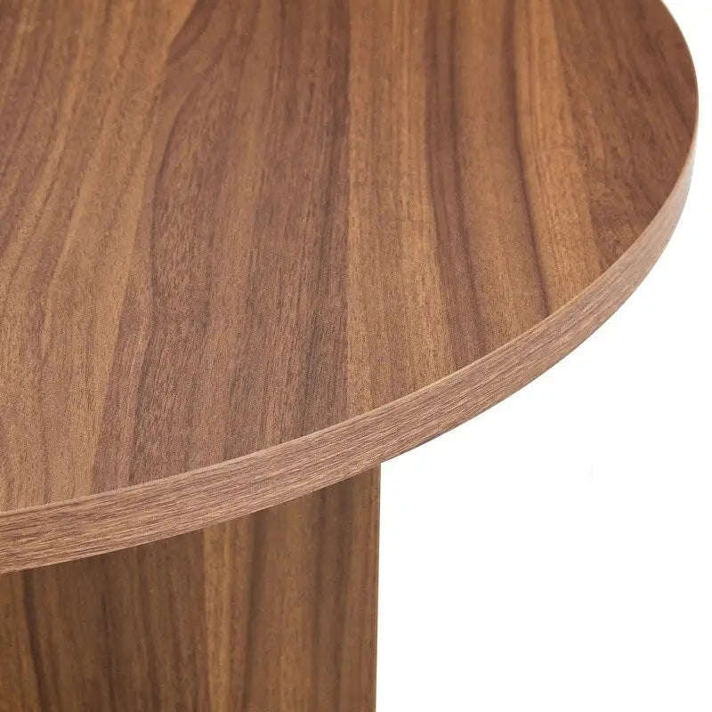 Vielseitiger runder Couchtisch aus MDF