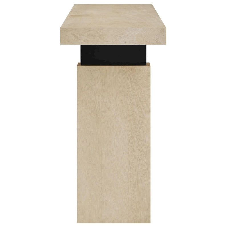 Piston 52 Rechteckiger Konsolentisch aus Holz