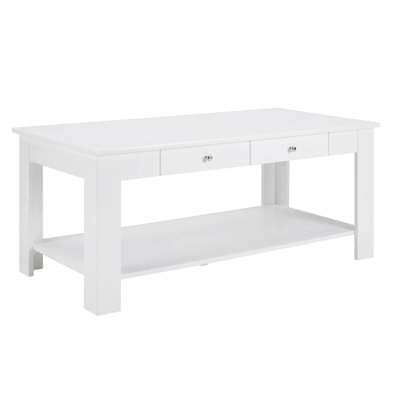 Convenience Concepts Designs2Go 2-Schubladen-Couchtisch Baja mit Ablage