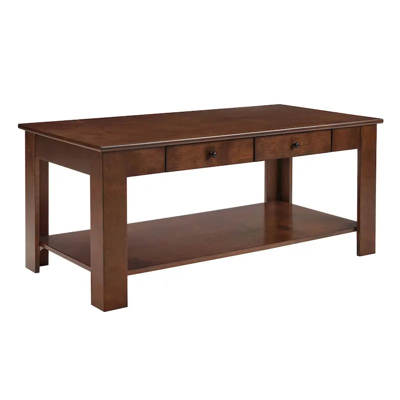 Convenience Concepts Designs2Go 2-Schubladen-Couchtisch Baja mit Ablage