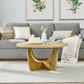 36 Hölzerner runder Couchtisch