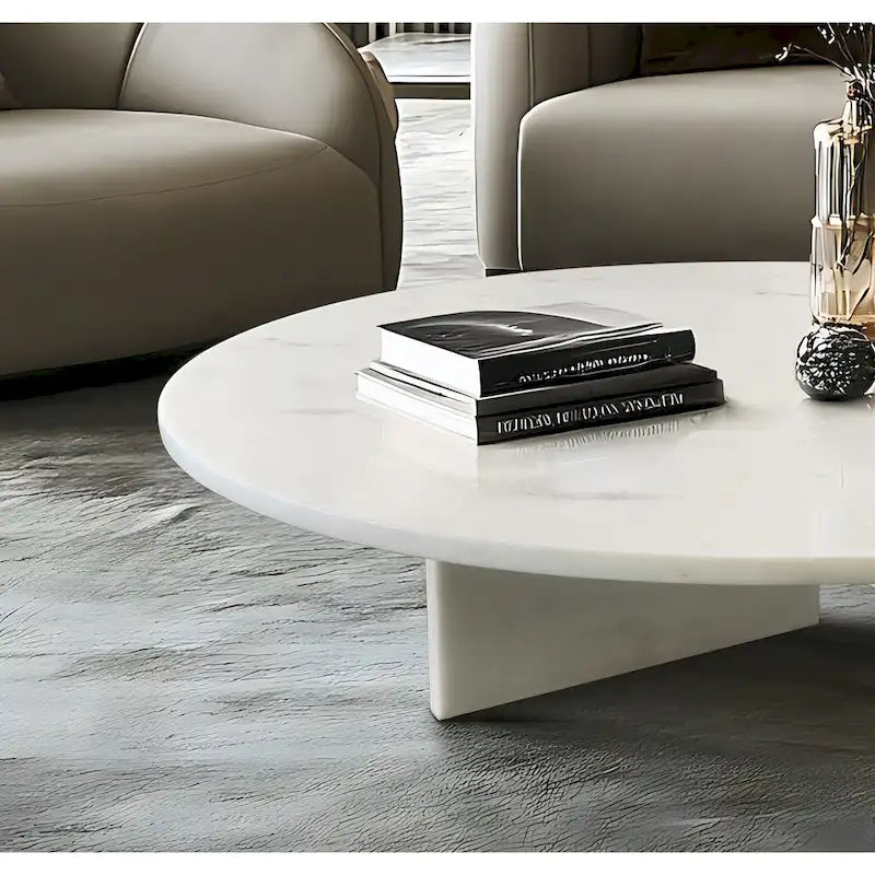 35.4 Couchtisch aus Naturmarmor