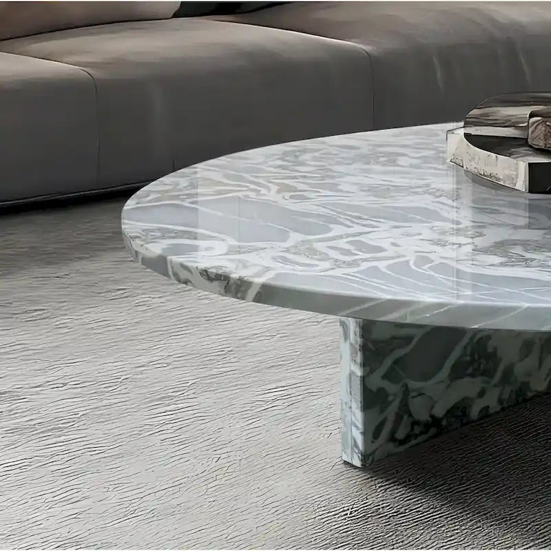 35.4 Couchtisch aus Naturmarmor
