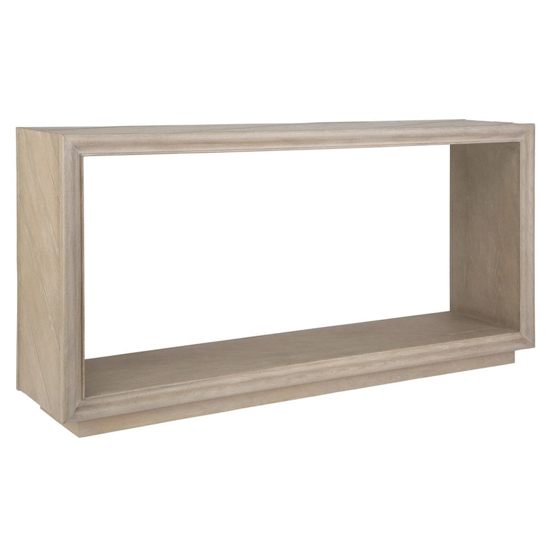 Rechteckiger Konsolen-Sofatisch - 60 - Braun