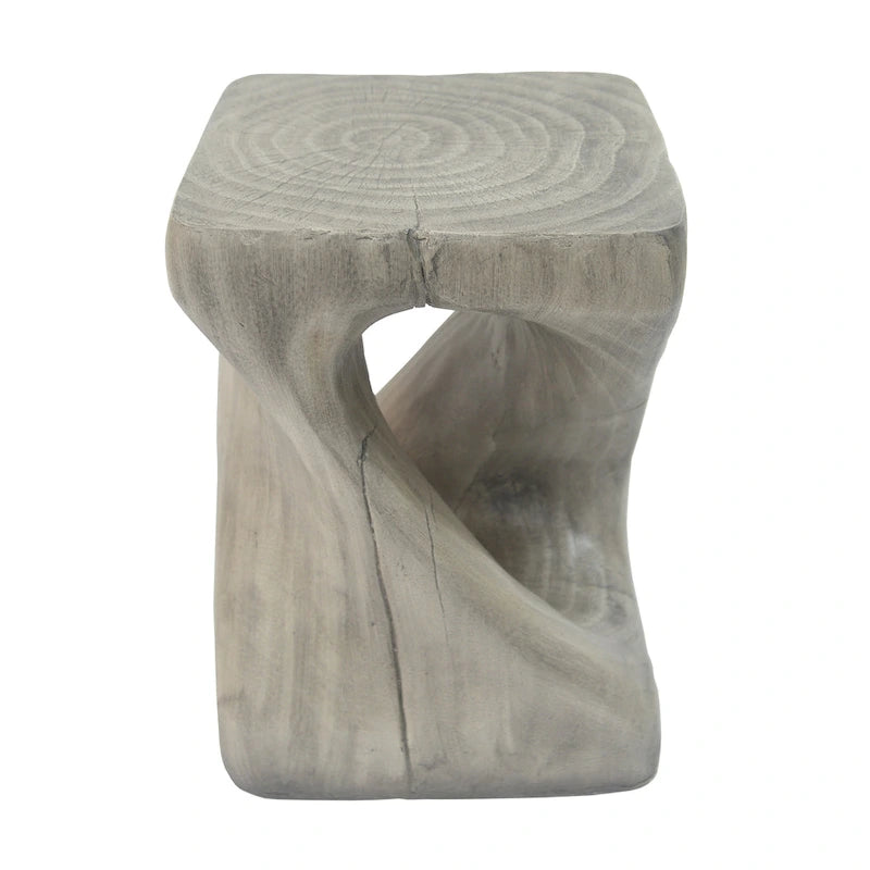 MGO Twist Shape Beistelltisch, Holzoptik