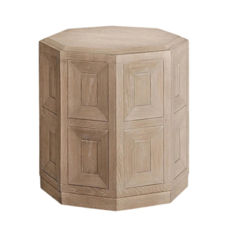 Kizie Akzent-Beistelltisch, Tawny Brown Holz, rechteckig 20 Zoll