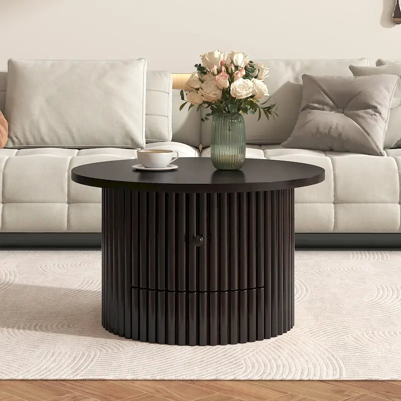 30.5 MDF Couchtisch mit Schublade und Lattenrost