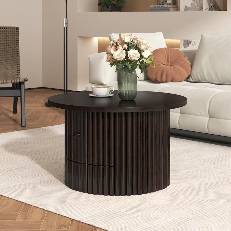 30.5 MDF Couchtisch mit Schublade und Lattenrost