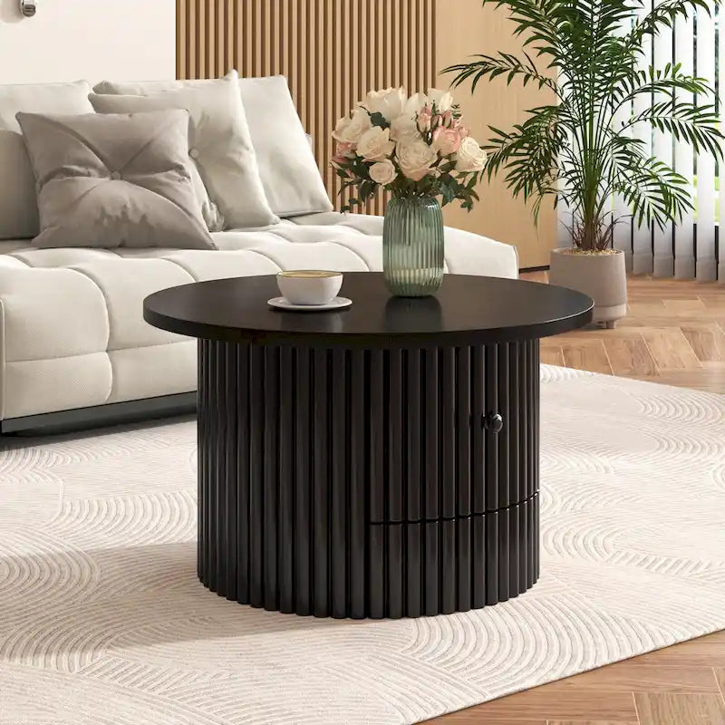 30.5 MDF Couchtisch mit Schublade und Lattenrost