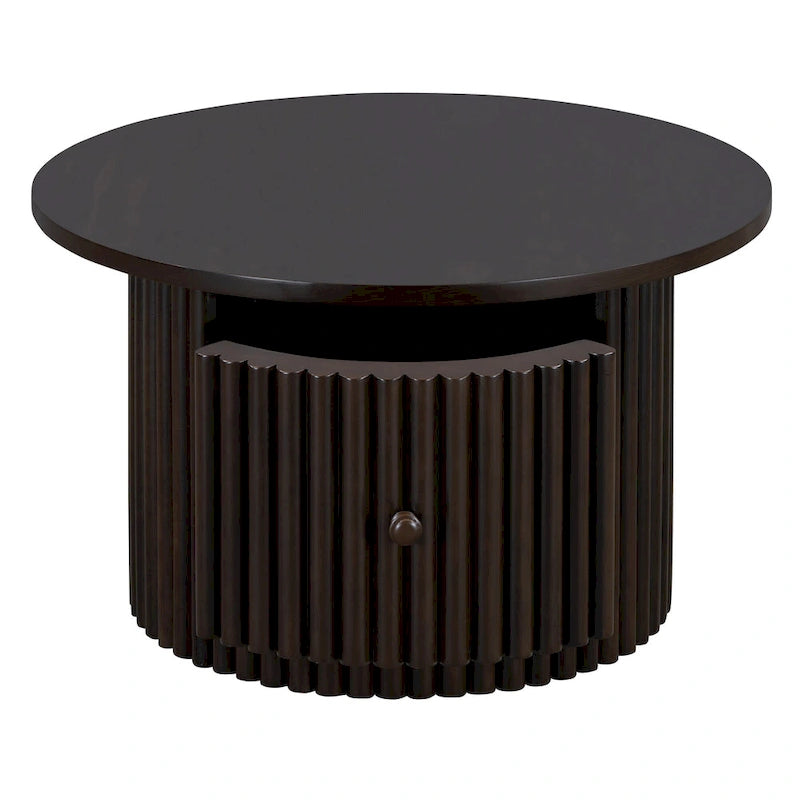30.5 MDF Couchtisch mit Schublade und Lattenrost