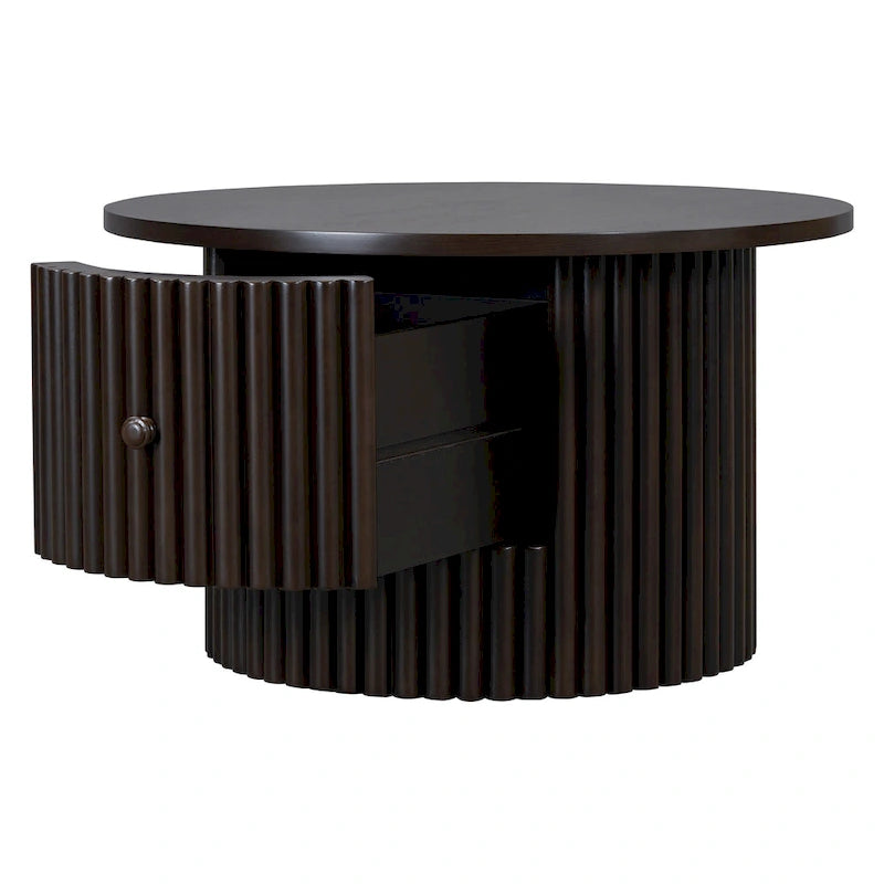 30.5 MDF Couchtisch mit Schublade und Lattenrost
