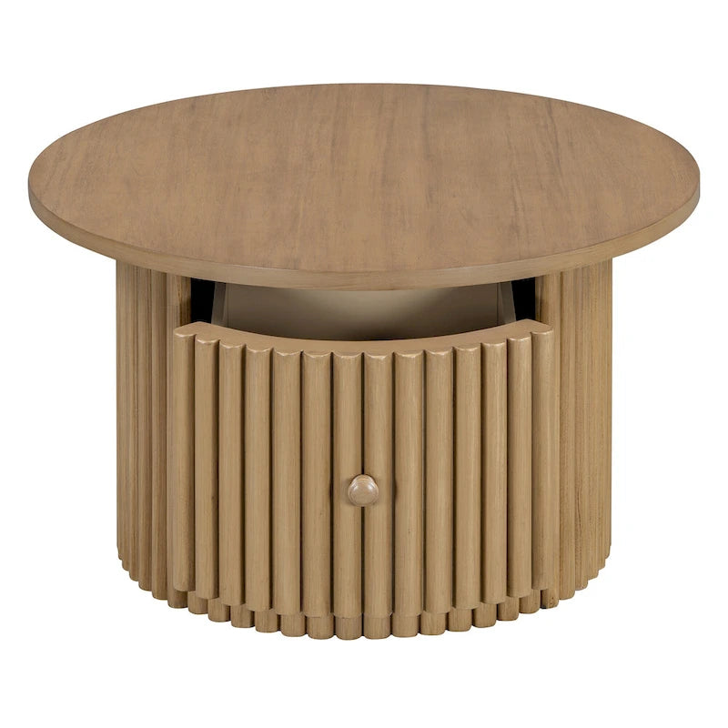 30.5 MDF Couchtisch mit Schublade und Lattenrost