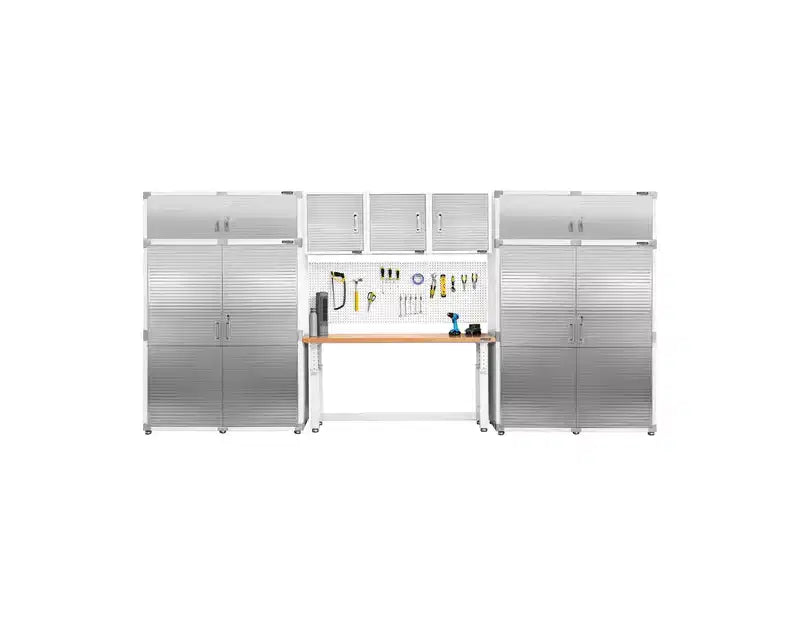 Seville Classics UltraHD 2-teiliges, extrabreites Aufbewahrungsschrank-Set, 60 x 24
