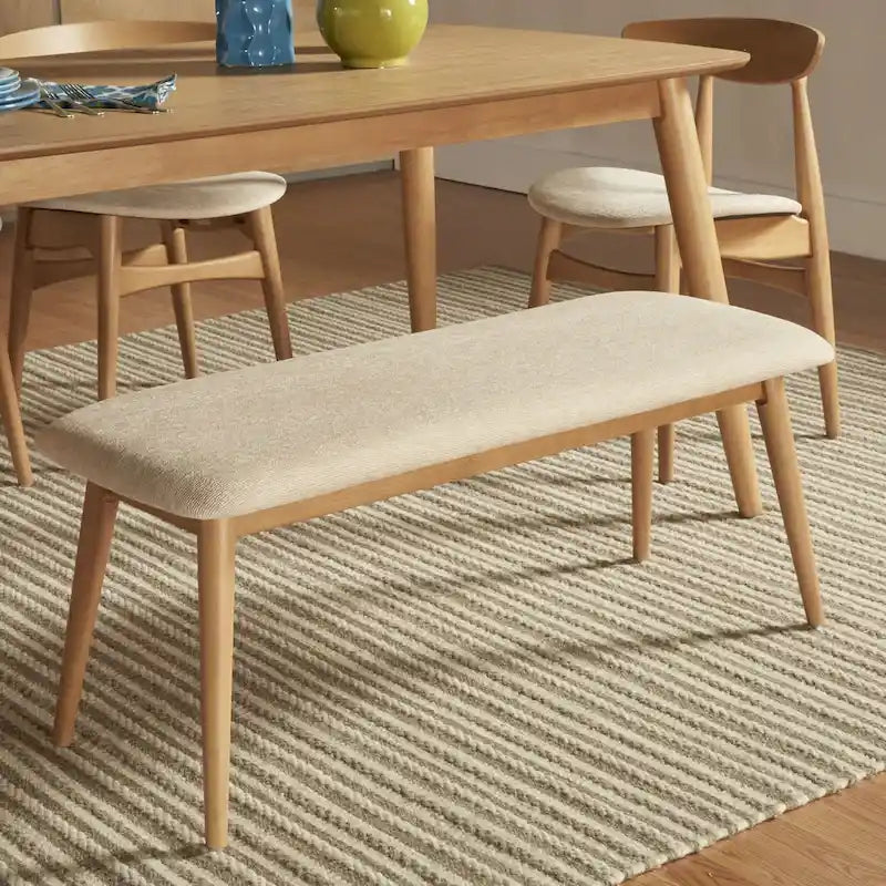 Norwegisch-dänisches Esstisch-Set aus Eiche mit konischen Beinen von iNSPIRE Q Modern