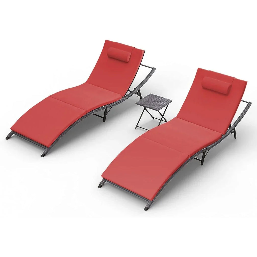 Kullavik 3-teiliges Outdoor-Loungemöbel-Set