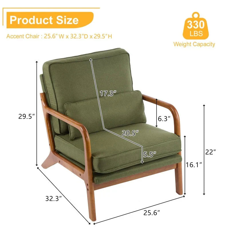 Mid-Century Modern Polstersessel