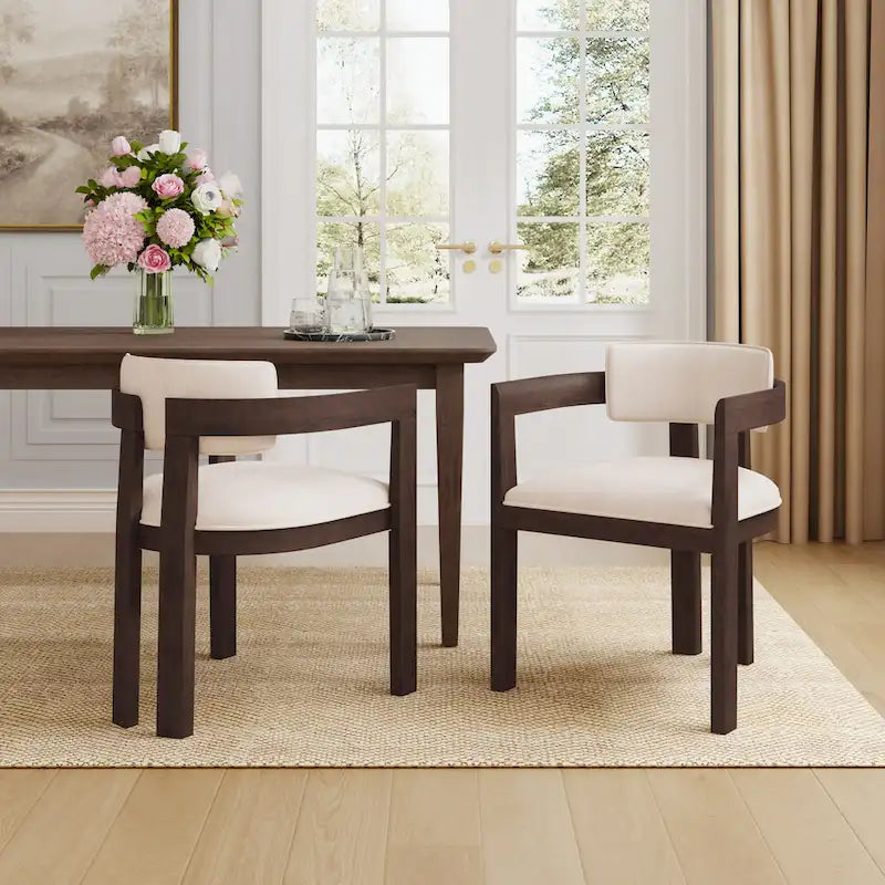 Conrad Raffinierter Moderner Esszimmerstuhl mit Armlehne von Christopher Knight Home