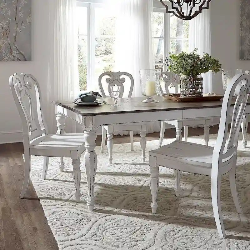Magnolia Manor Stuhl mit durchbrochener Rückenlehne (2er-Set)