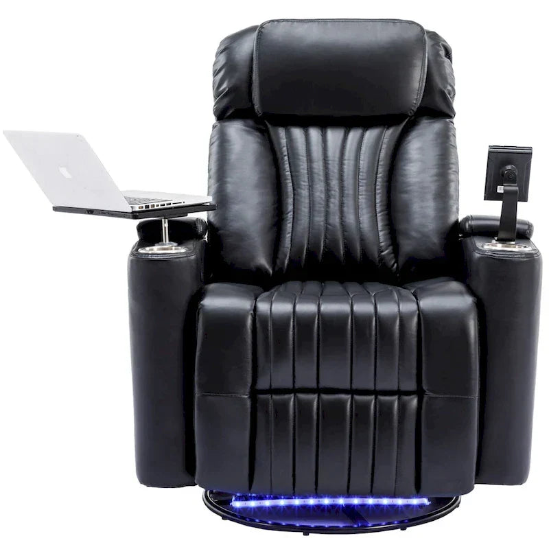 Multifunktionaler 270°-drehbarer Heimkino-Sessel mit elektrischer Liegefunktion