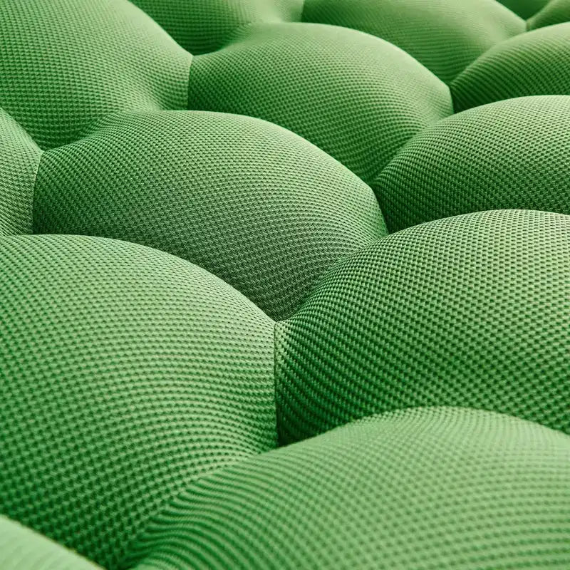 120 cm Bubble-Bodensessel mit geschwungenem Design, 3D-Sitzsack für Wohnzimmer, Grün
